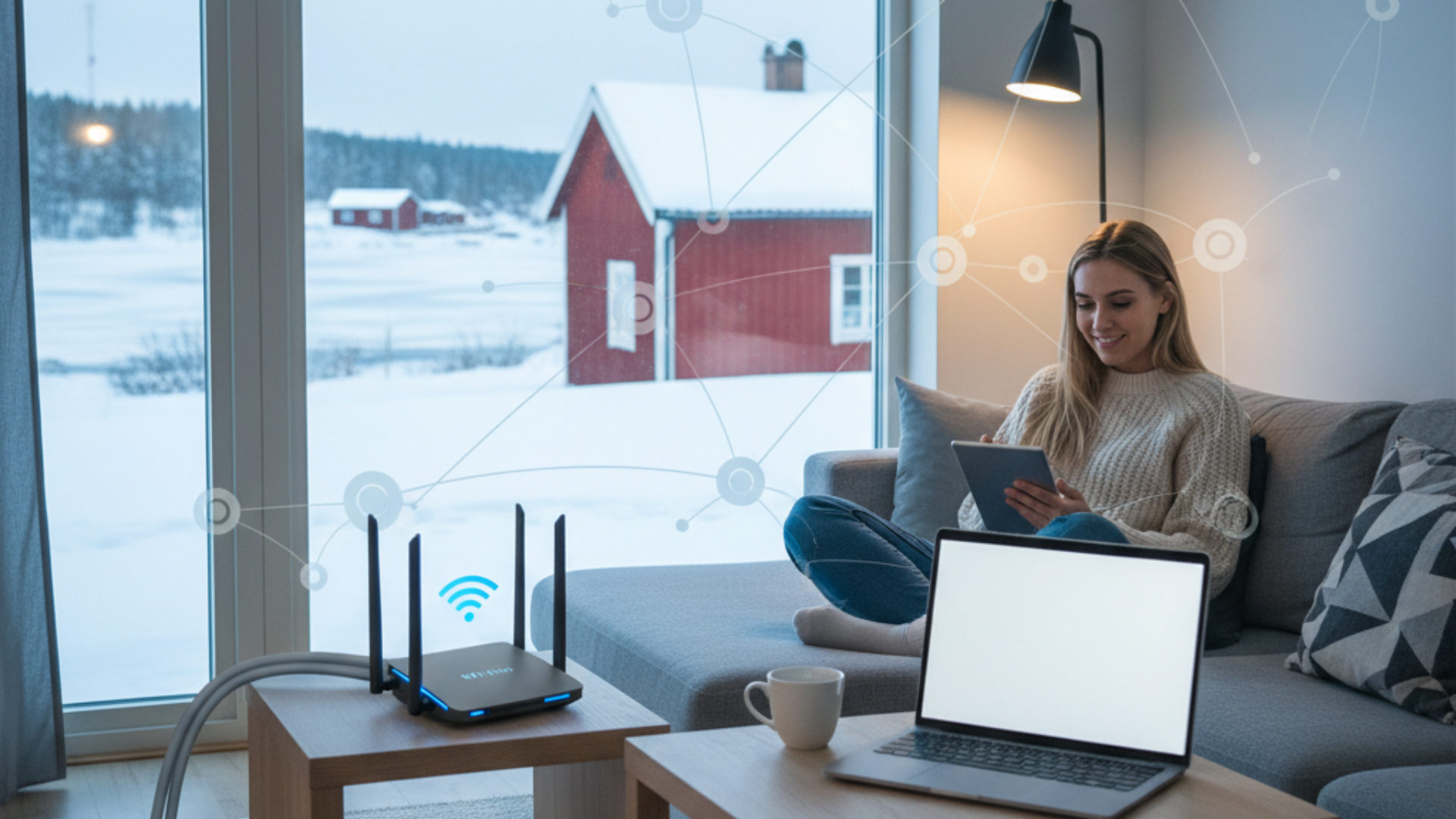Sådan får du det bedste internet i Sverige til din bolig